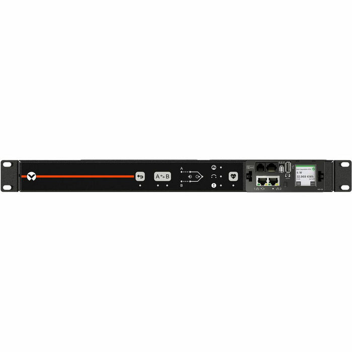 Vertiv VA4U21A0 Rack Transfer Switch, 16A/20A, 120-230V, Monitored
