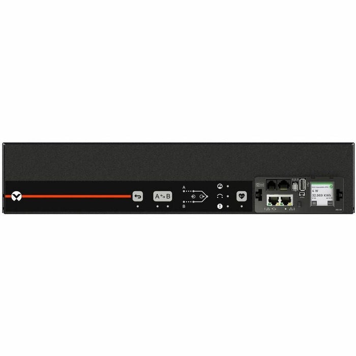 Vertiv VA4N22A0 Rack Transfer Switch, 20A 120V, 1.9kW, Horizontal