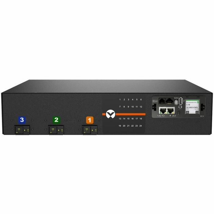 Vertiv VP7N32A1 Switched rPDU, 30A 208V, 24 x C13/C19, Horizontal