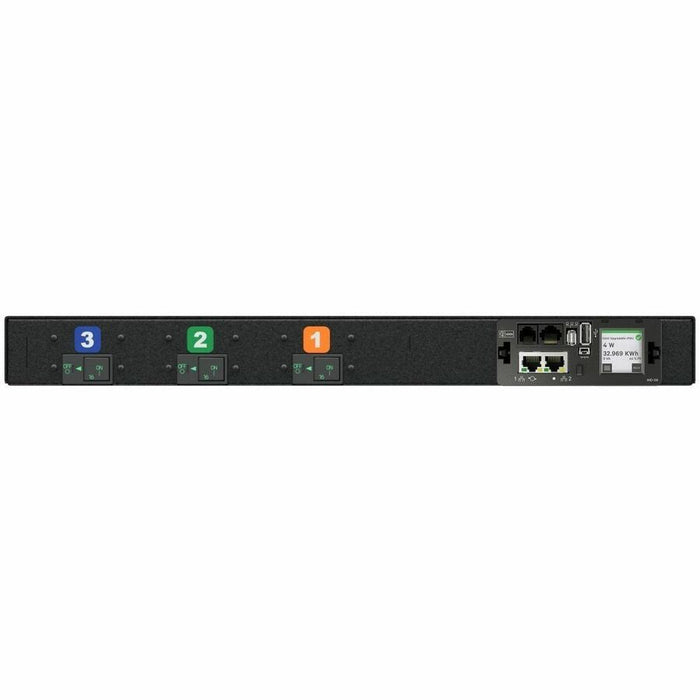 Vertiv VP4UU1A0 PowerIT rPDU, 1U Horizontal, 11.0kW, EC Monitored, 12x C13/C19, Universal Inlet