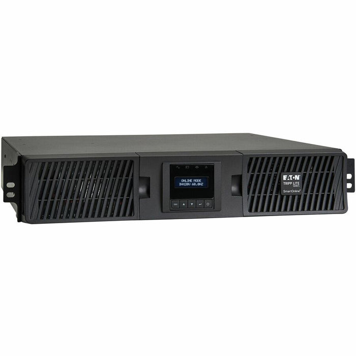 Eaton Tripp Lite Series SmartOnline 3000VA 2700W 120V Double-Conversion Sine Wave UPS - 7 Outlets, Extended Run, Network Card Option, LCD, USB, DB9, 2U Rack/Tower, TAA Eaton Corporation