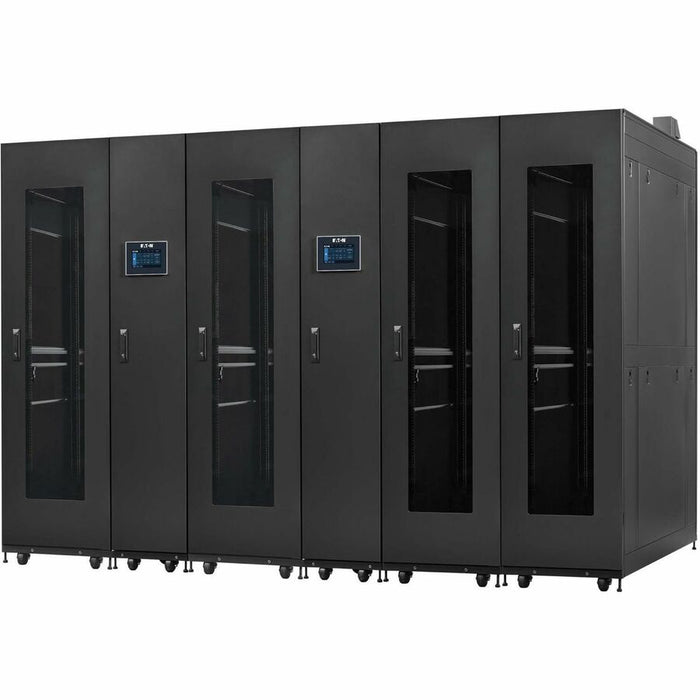 Eaton SmartRack Pre-Configured, Self-Cooling Modular Data Center - 4x 44U Racks, 2x 25 kW AC Units Eaton Corporation
