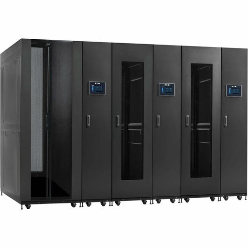 Eaton SmartRack Pre-Configured, Self-Cooling Modular Data Center - 2x 44U Racks, 3x 12 kW AC Units, Service Enclosure Eaton Corporation