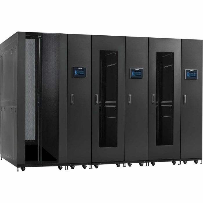 Eaton SmartRack Pre-Configured, Self-Cooling Modular Data Center - 2x 44U Racks, 3x 12 kW AC Units, Service Enclosure Eaton Corporation