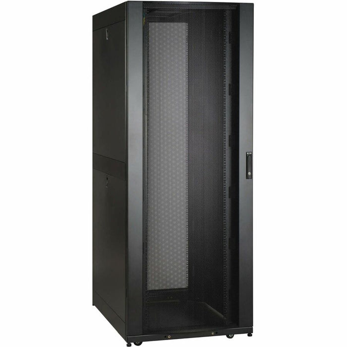 Eaton Tripp Lite Series SmartRack 48U Deep Extra-Wide Rack Enclosure Cabinet, Doors and Side Panels Included Eaton Corporation