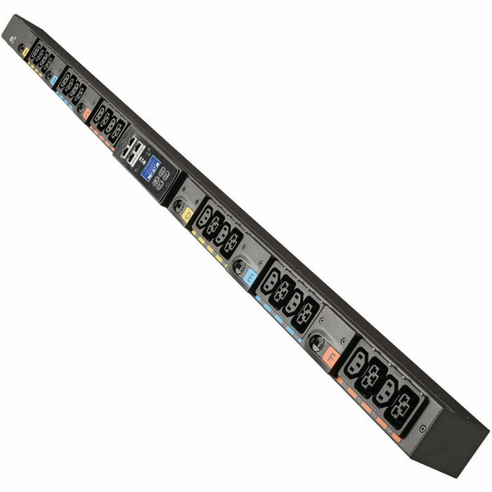 Eaton Metered Outlet Rack PDU G4, 0U, 32U, universal Input, 5-23kW, 15-55A, 200-415V, 24 Outlets (12) C13 (12) C19 Eaton Corporation