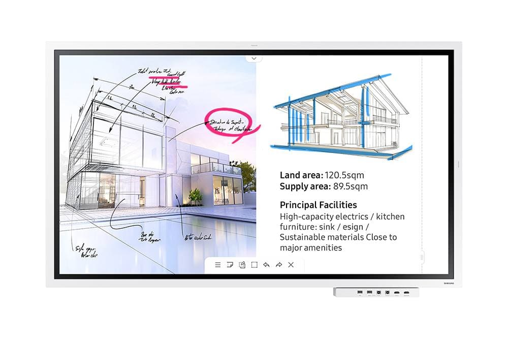 Samsung Flip  (WM55R) | Interactive Display Samsung