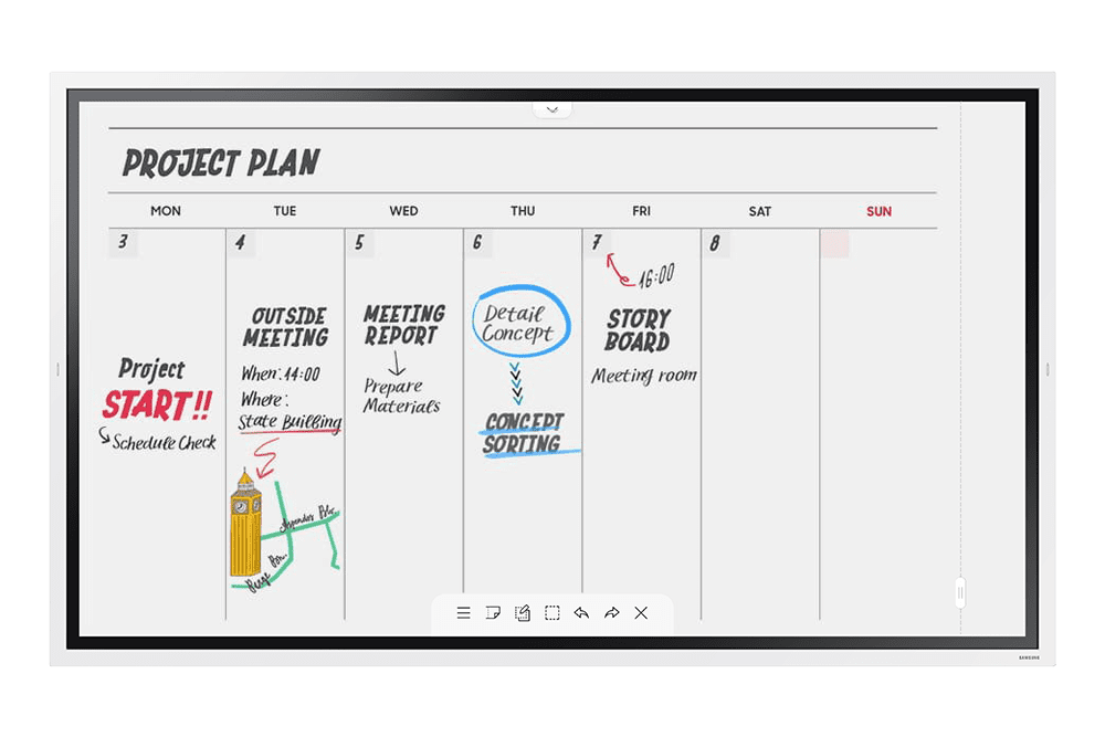 Samsung Flip 2 (WM65R) | Interactive Display Samsung