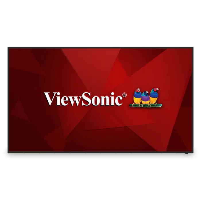 ViewSonic CDE6512 - 65" Display, 3840 x 2160 Resolution, 290 cd/m2 Brightness, 16/7