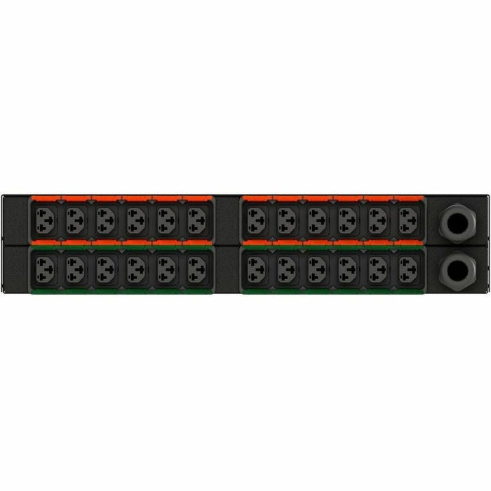 Vertiv Geist rPDU VA4G9200 24-Outlets Auto Transfer Switch PDU, 2U Rack-Mount, Monitored, 230V, 10 ft Cord