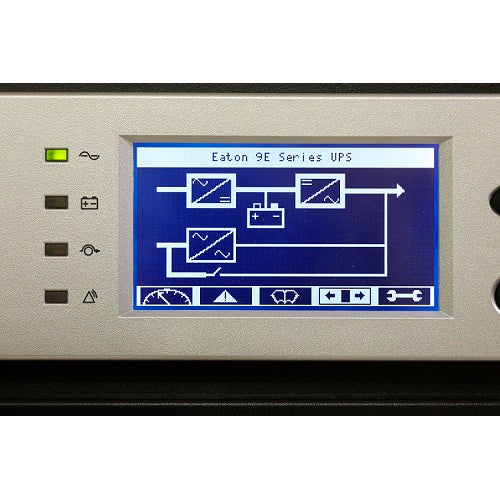 Eaton 93E UPS, 20 kVA / 16 kW, 208/220V 3-Phase, Internal Battery, Hardwired (9EA02GG05001003)