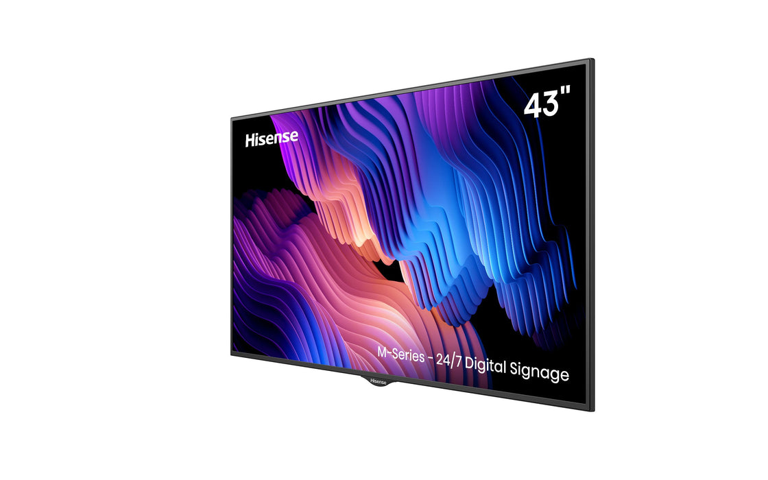 Hisense 43BM66AE - 43” 4K UHD Digital Signage Display - 24/7 Operation Hisense