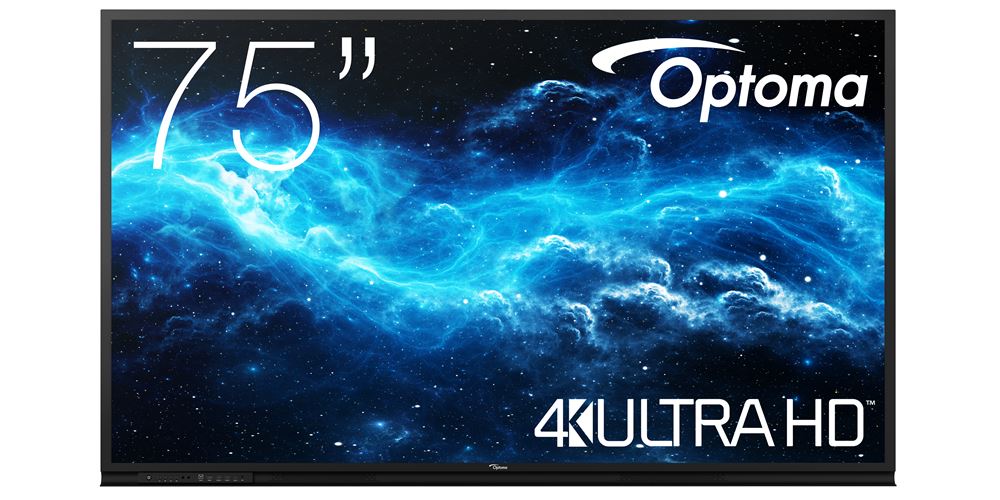 Optoma 3752RK - 75" Interactive 4K UHD flat panel