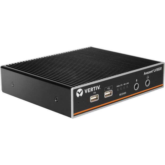 Vertiv Avocent LV5520R-400 LongView 4K KVM Extender Receiver | DisplayPort | USB 2.0 | Rack-Mount