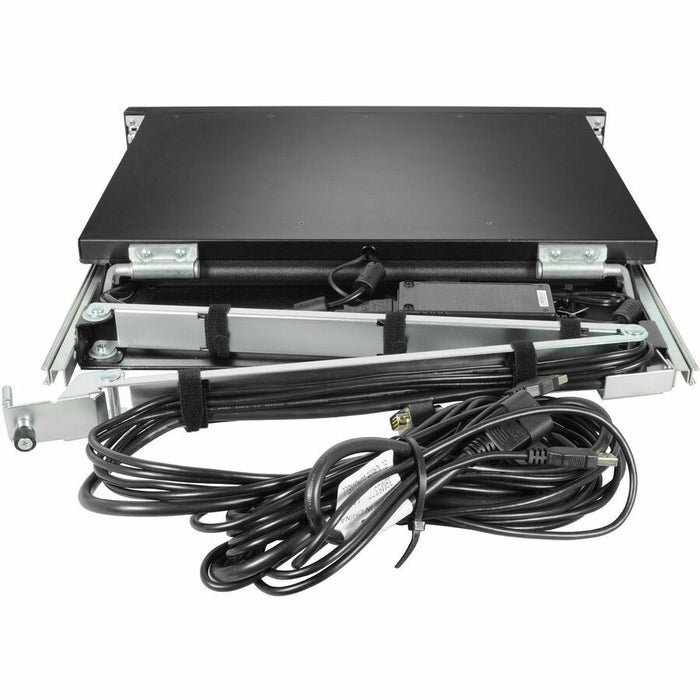 Vertiv Avocent LRA185KMM-G01 18.5" TAA 1U Rackmount KVM Console – 8-Port LCD