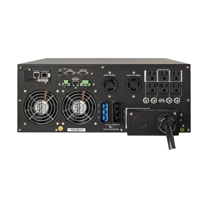 Eaton 9PX6KSP 5500VA 4900W UPS with Network Card, 4U Rack/Tower, 120/208V