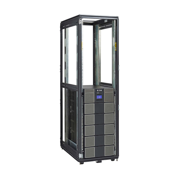 Eaton 9PXM 16kVA 14.4kW 208–240V Modular N+1 Double-Conversion UPS, 21U, Hardwired Input, Mixed NEMA Outlets, TAA