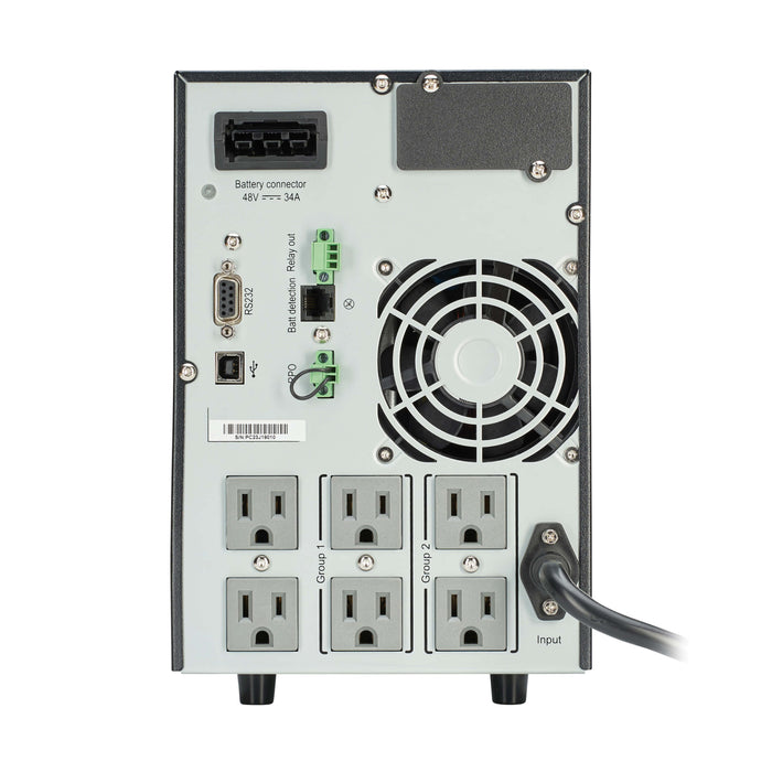 Eaton 9SX 1500VA 1350W 120V Online Double-Conversion UPS, 6x 5-15R, LCD, Tower, Optional Network Card, Extended Runtime