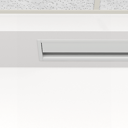 Da-Light | Ceiling Recessed Electric Screen with Plenum Rated Aluminum Case Da_Lite