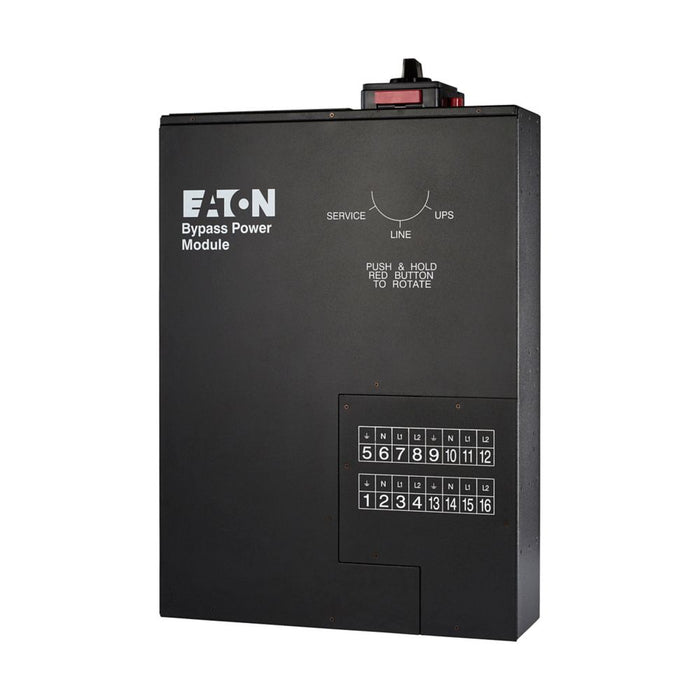 Eaton BPM125DR Bypass Power Module, 3U, HW Input, (6) 5-20R, (3) L14-30R, Rack/Wall Mount