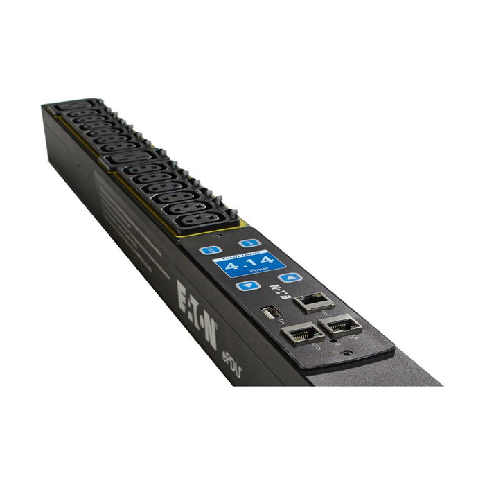 Eaton EMI128-10 Metered Input 0U Rack PDU, 20 Outlets, 1PH, 1.92kW, L5-20P, 10ft Cord