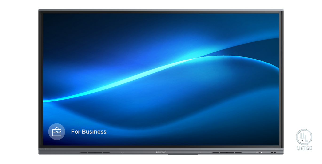 ClearTouch CTI-6086K+UH20- 86" 6000K+ Series | Interactive Display for Engaging Business Presentations CLEAR TOUCH INTERACTIVE, INC.