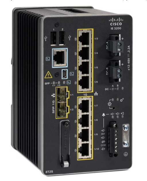 Cisco Catalyst IE3200 Rugged Series | 8-Port Managed Switch, Network Essentials Cisco Systems