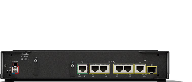 Cisco Catalyst Rugged Series IR1821 Router | Desktop, DIN Rail, Wall-Mountable Cisco Systems