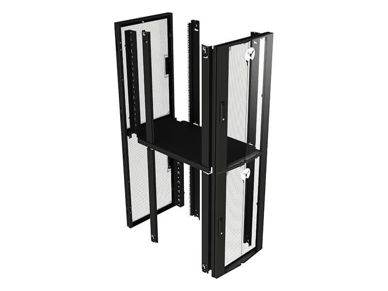 Vertiv™ VRA9047 Rack Accessory Kit | 800 x 1200 mm | Black | 1 Piece