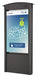 Peerless-AV KOP55XHB-A  - Smart City Kiosk with 55" Xtreme™ High Bright Outdoor Display (Black with Speakers) PEERLESS