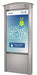 Peerless-AV KOP55XHB-SA  - Smart City Kiosk with 55" Xtreme™ High Bright Outdoor Display (Silver with Speakers) PEERLESS