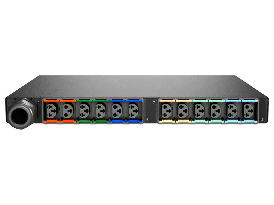 Vertiv Geist GU30203 Switched Rack PDU, 1U, 3-Phase 32A, 12x C13/C19 Outlets