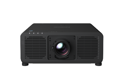 Panasonic PT-REQ12LBUG - 12,000 Lumens, Laser, 4K (3840 x 2400) Resolution with Quad Pixel Drive, Filter-Free, Lens Not Included, Black, No NFC Panasonic