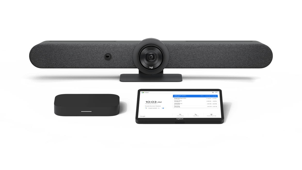 Logitech Rally Bar Huddle, Tap & Meet Compute for Google Meet Rooms