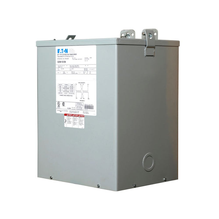 Eaton S27N11S15N 15 kVA General-Purpose Encapsulated Transformer, NEMA 3R, 1-Phase, 277V to 120/240V, Aluminum Coil, Indoor/Outdoor