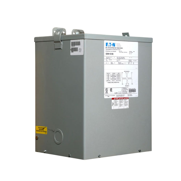 Eaton S27N11S15N 15 kVA General-Purpose Encapsulated Transformer, NEMA 3R, 1-Phase, 277V to 120/240V, Aluminum Coil, Indoor/Outdoor