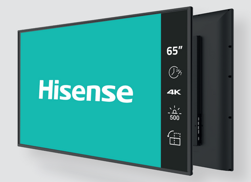 Hisense 65BM66D - 65” 4K UHD Digital Signage Display - 24/7 Operation Hisense