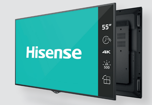 Hisense 55BM66AE - 55” 4K UHD Digital Signage Display - 24/7 Operation Hisense