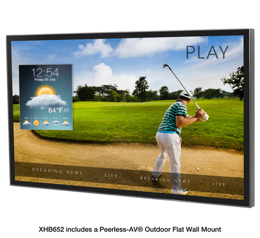 Peerless-AV | 65" Xtreme™ High Bright Outdoor Displays PEERLESS