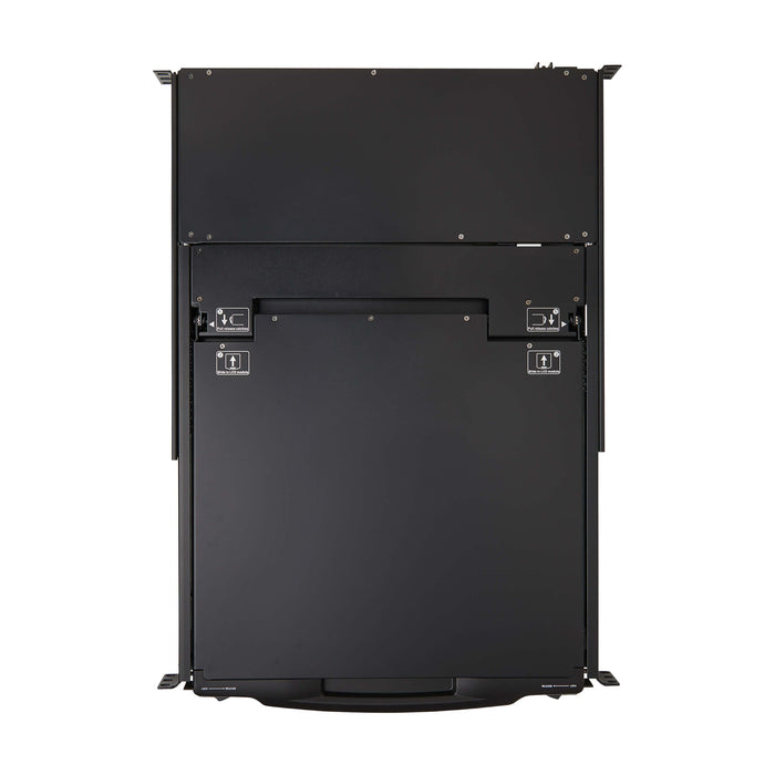 Eaton Tripp Lite 16-Port DisplayPort KVM Switch Console with 17" LCD, IP Remote, Dual Rail, 1U Rack, TAA