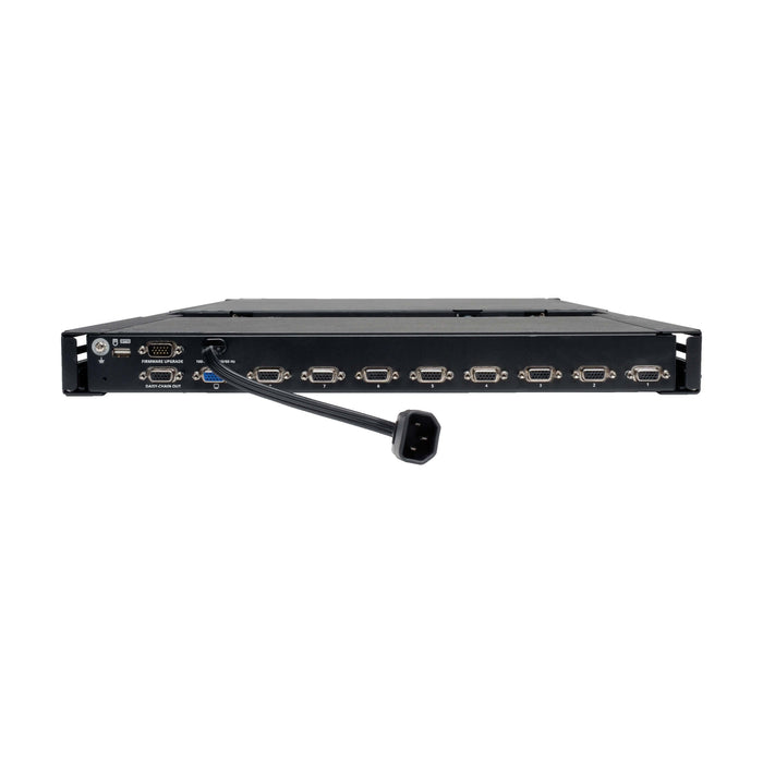 Eaton Tripp Lite NetController 8-Port 1U Rack Console KVM Switch with 19" LCD