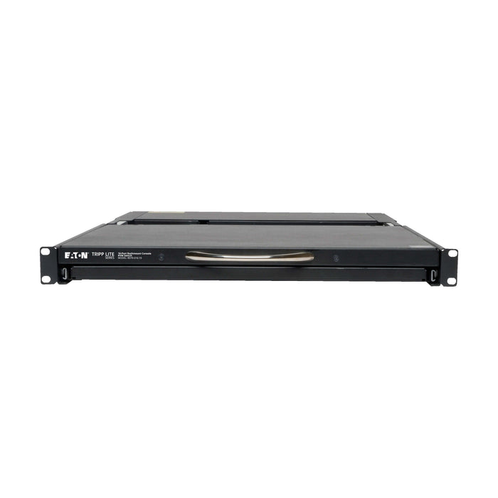 Eaton Tripp Lite NetCommander 16-Port Cat5 1U Rack-Mount KVM Console with 19" LCD – TAA Compliant