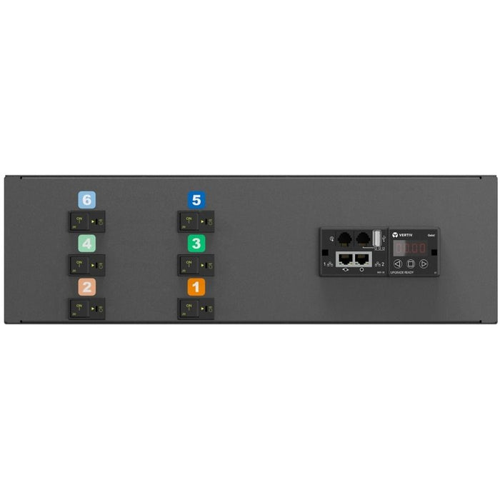 Vertiv Geist GU30022L 18-Outlets Switched Monitored 3U rPDU (MGU3E3R1-18P993-3PS56B2H10-S)