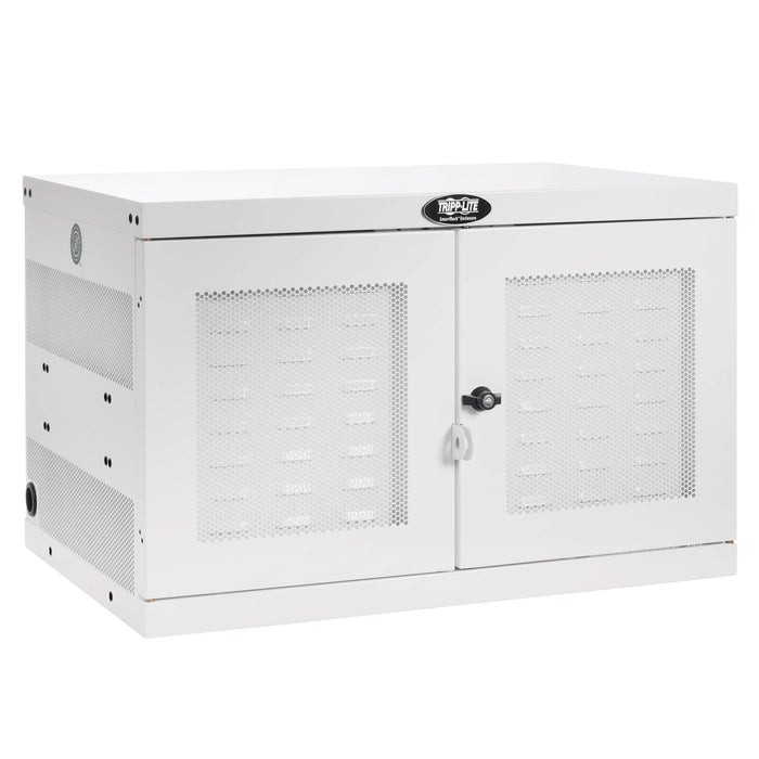 Eaton Tripp Lite Safe-IT 16-Port UV Charging Station with Antimicrobial Coating, Hospital-Grade, White