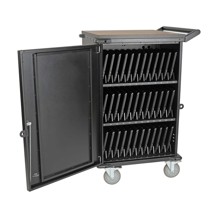 Eaton Tripp Lite Multi-Device Charging Cart for 36 Laptops/Chromebooks, 230V BS1363, Black