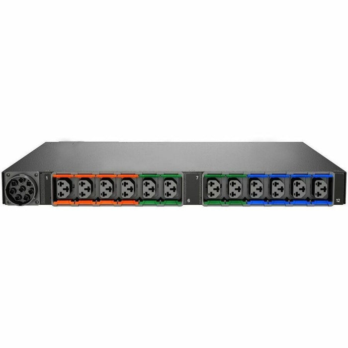 Vertiv Geist rPDU DUR3E1R6-12CF17-1S02A0H00-S | 12 Outlet | Monitored | 1U | 3-Phase | TAA Compliant