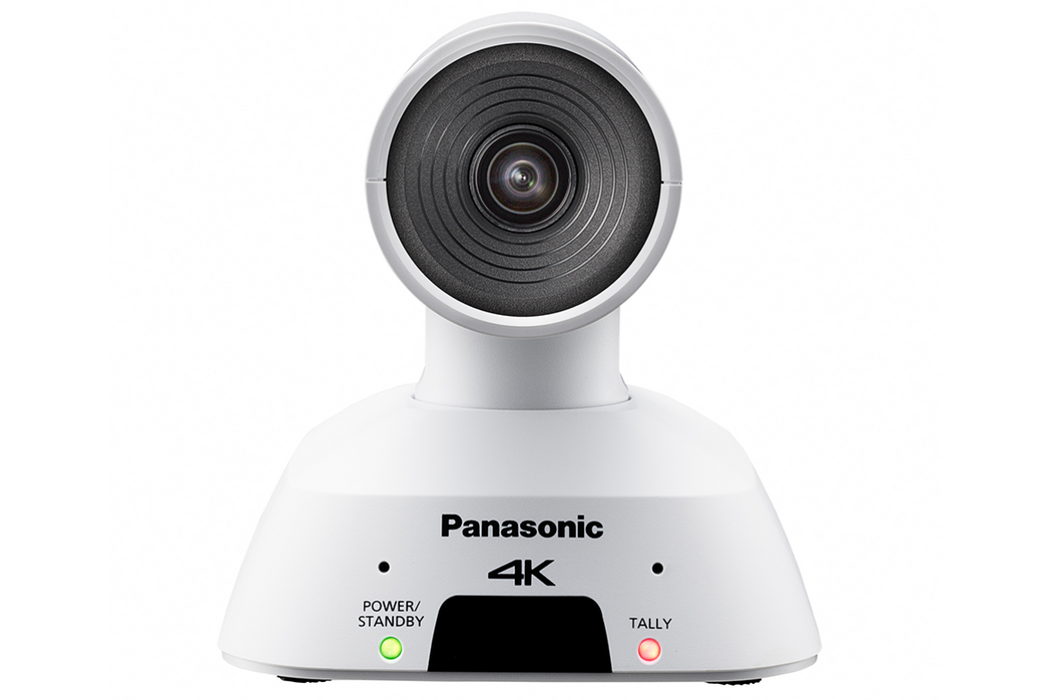 Panasonic AW-UE4WGN - Wide Angle 4K PTZ Camera with IP Streaming (WHITE) Panasonic