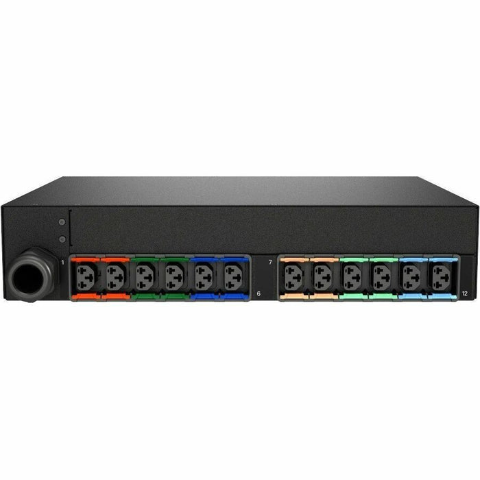 Vertiv Geist rPDU NU30214 | 12-Outlets Switched PDU, 60A 230V, Horizontal 2U