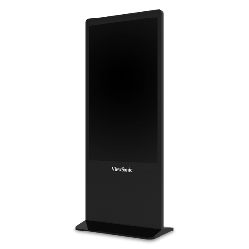 ViewSonic EP5540T |  10-point interactive, 55” 4K Ultra HD all-in-one free-standing digital ePoster kiosk ViewSonic