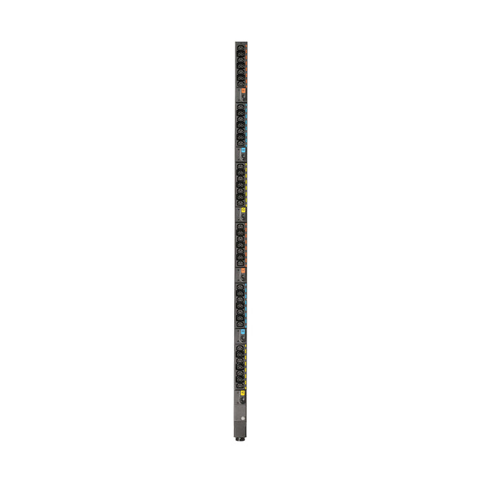 Eaton EVBAGU23X-E Universal-Input Basic PDU G4, 208V & 415/240V, 42 Outlets, 0U Vertical